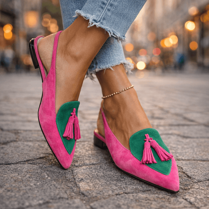 Kalina | Eleganckie sandały z chwostami