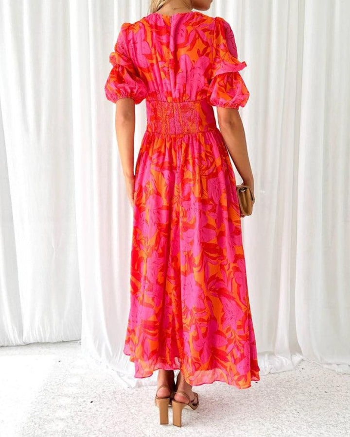 Adrianna | Promienna Sukienka Maxi