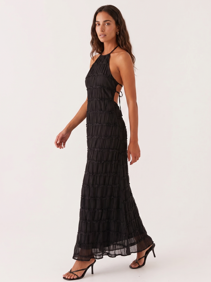 Aurelia | Sukienka Maxi z Halterem