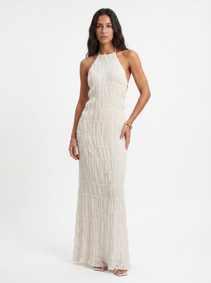 Aurelia | Sukienka Maxi z Halterem