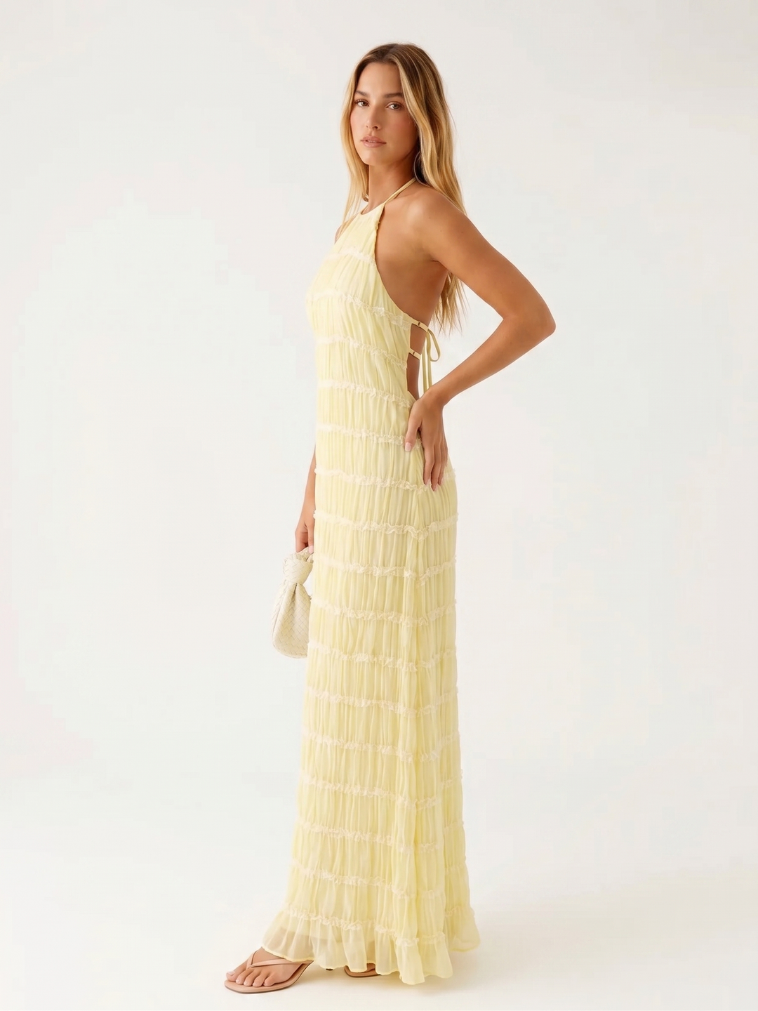 Aurelia | Sukienka Maxi z Halterem