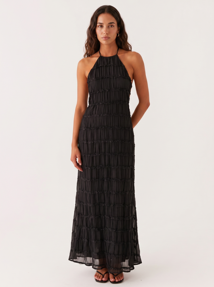 Aurelia | Sukienka Maxi z Halterem