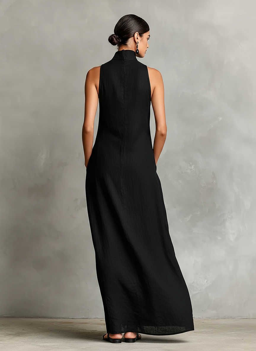 Dobrosława | Minimalistyczna Sukienka Maxi