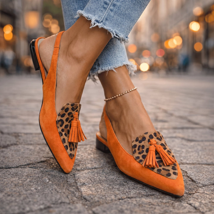 Kalina | Eleganckie sandały z chwostami